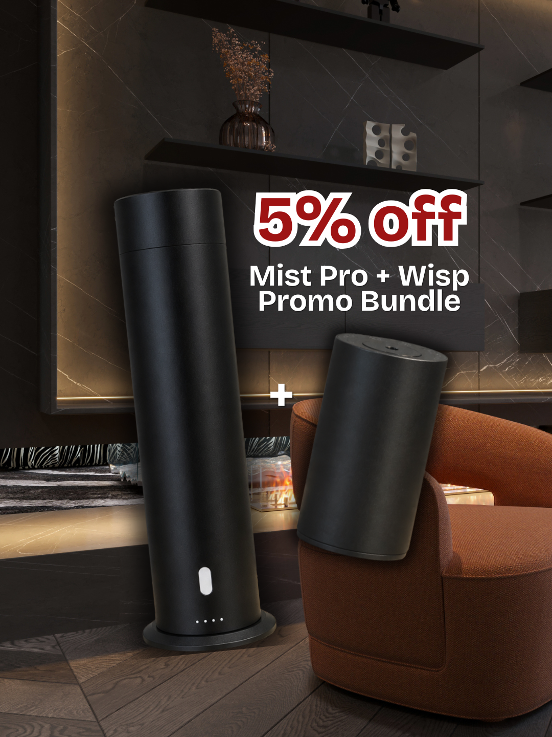 Wisp + Mist Pro Bundle — Midnight Black