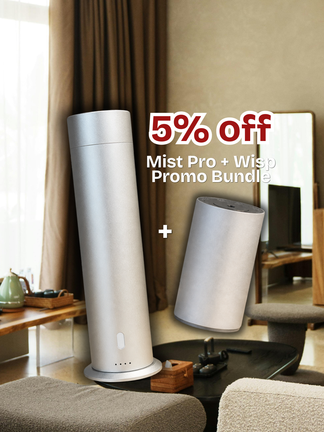 Wisp + Mist Pro Bundle — Space Silver
